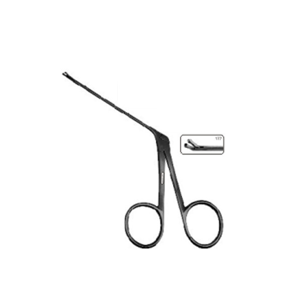 ZABBYS Micro Aural Cup Forceps S S Micro Upward