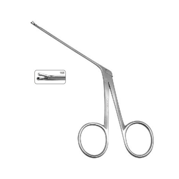 ZABBYS Micro Aural Cup Forceps Micro Straight