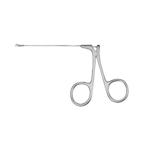 ZABBYS Micro Aural Cup Forceps Straight 2mm Micro Pipe