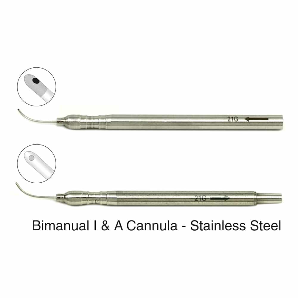 Bimanual Cannula